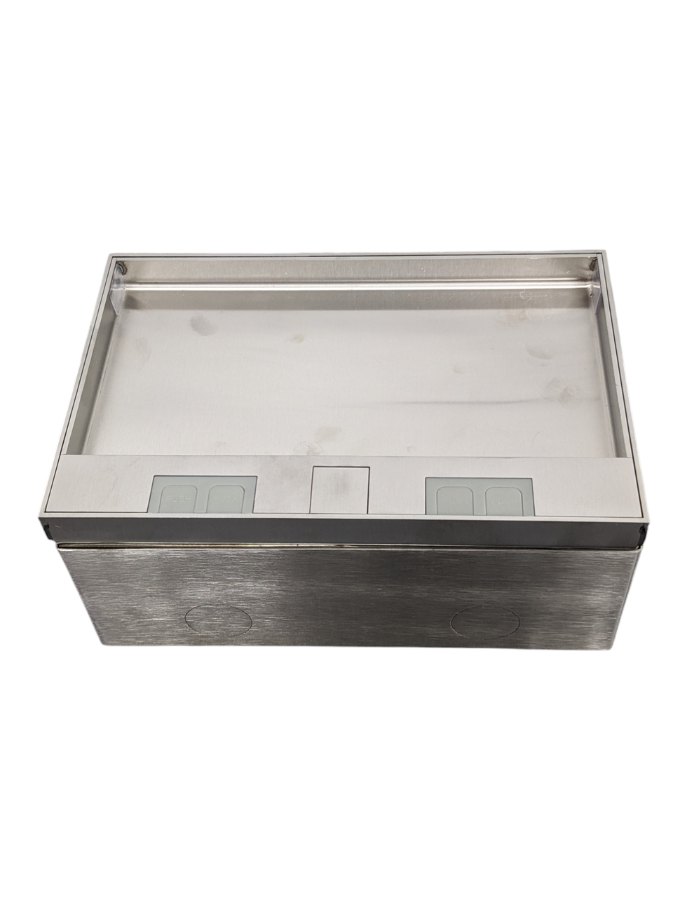 Напольный лючок на 3 поста 6 модулей сталь нержавейка — изображение 5