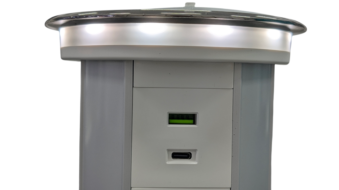 Лифт розетка MacKenzie автоматическая на 3 розетки + USB + Type C Белый — изображение 4
