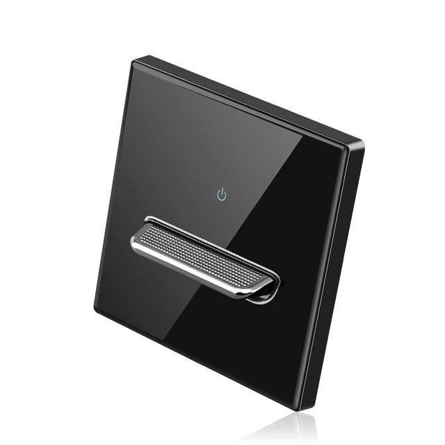 Выключатель 1кл перекрестный MacKenzie PX-003 (8/80) черный — изображение 2